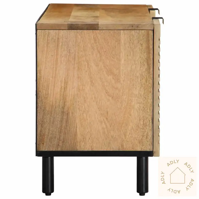 Tv-Benk Brun 105X33X46 Cm Heltre Mango