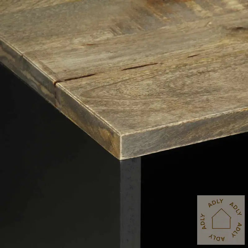 Tv-Benk Lysegrå 80X31,5X46 Cm Heltre Mango