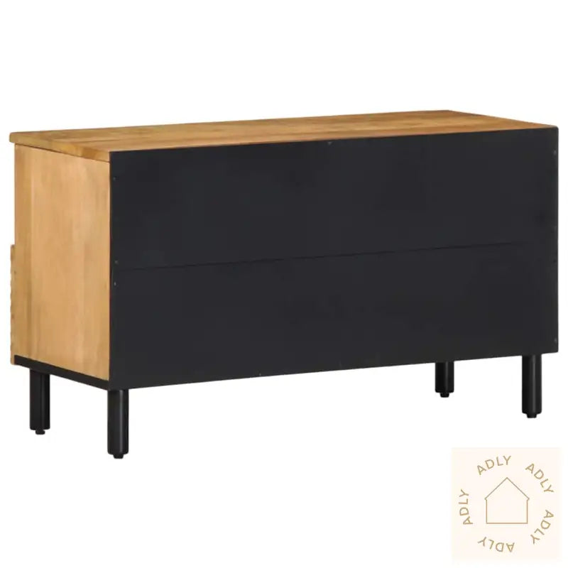 Tv-Benk Brun 80X33X46 Cm Heltre Mango