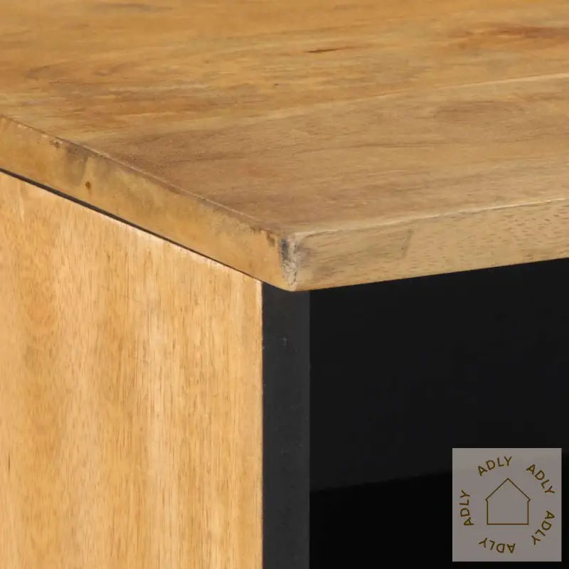 Tv-Benk Brun 80X33X46 Cm Heltre Mango