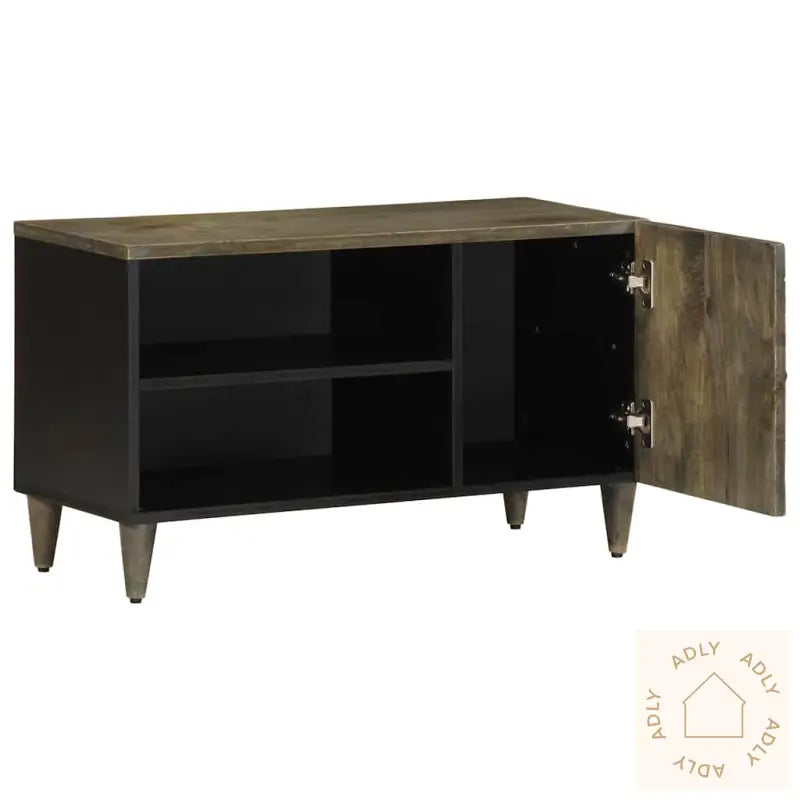 Tv-Benk Lysegrå 80X31,5X46 Cm Heltre Mango