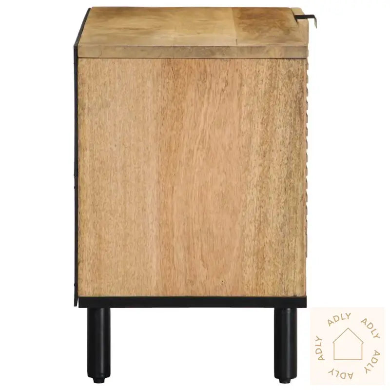 Tv-Benk Brun 80X31,5X46 Cm Heltre Mango