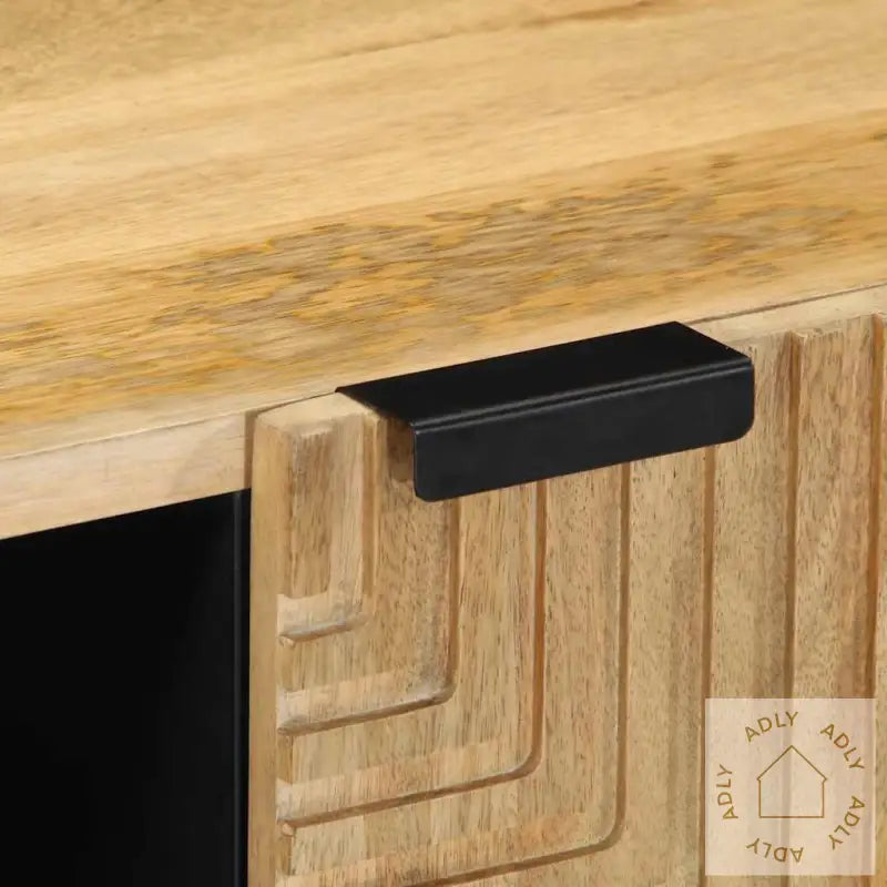 Tv-Benk Brun 80X31,5X46 Cm Heltre Mango