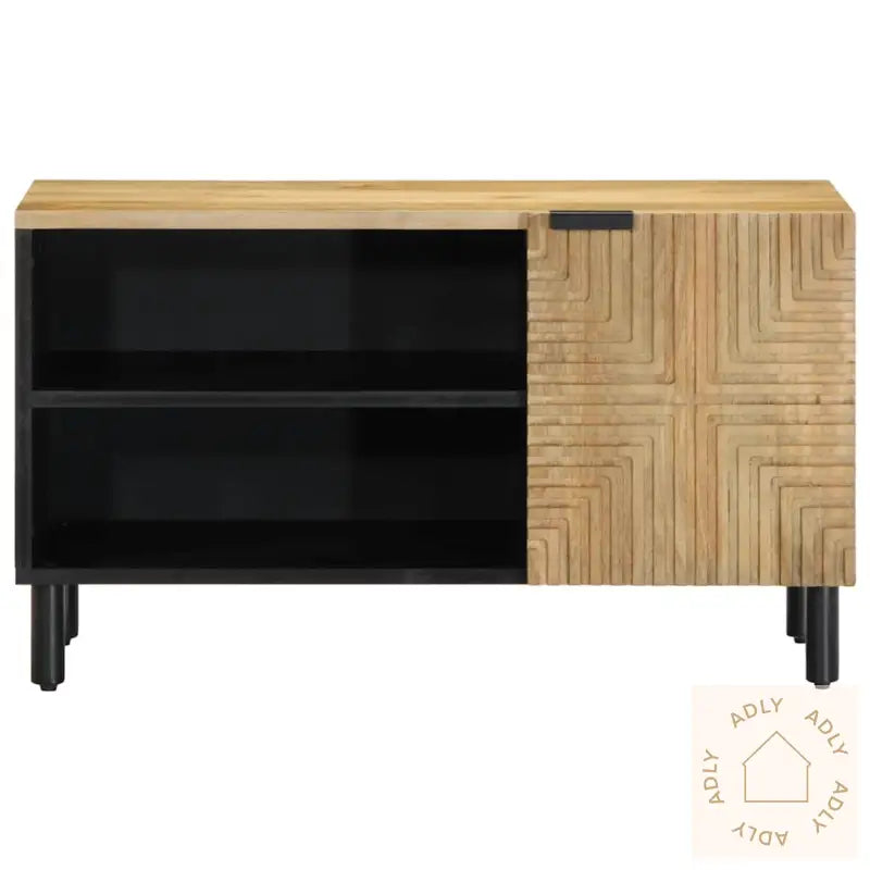 Tv-Benk Brun 80X31,5X46 Cm Heltre Mango