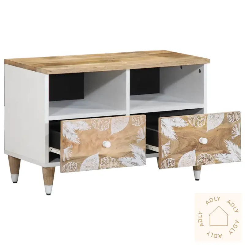 Tv-Benk 70X33,5X46 Cm Heltre Mango