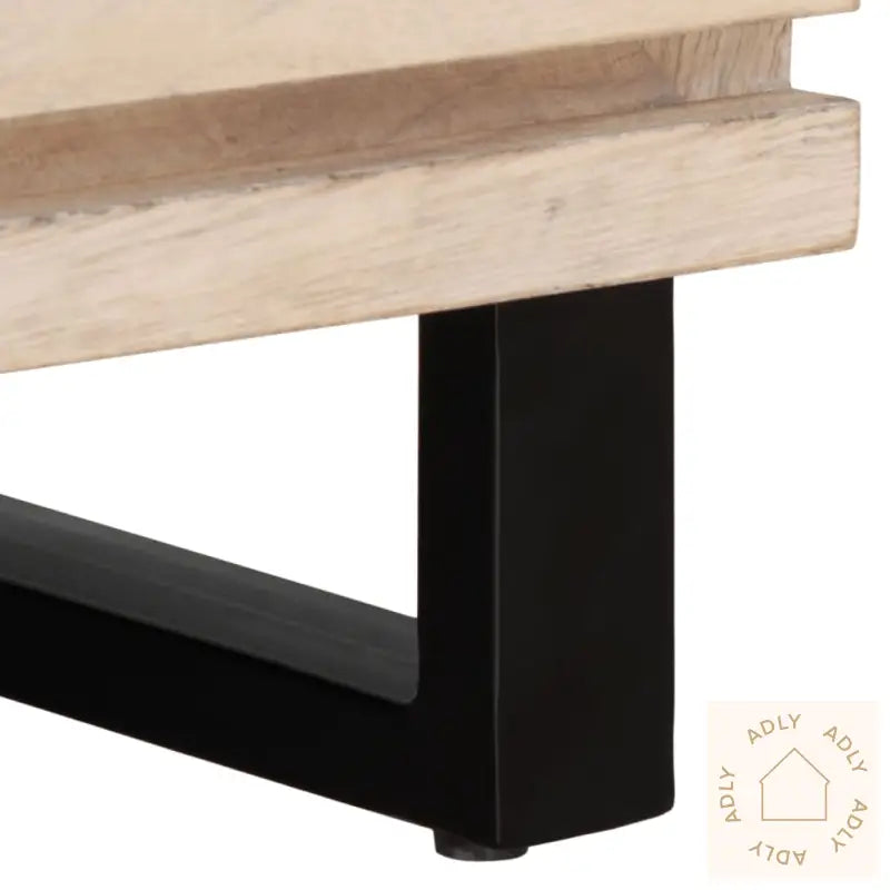 Tv-Benk 100X34X46 Cm Heltre Mango