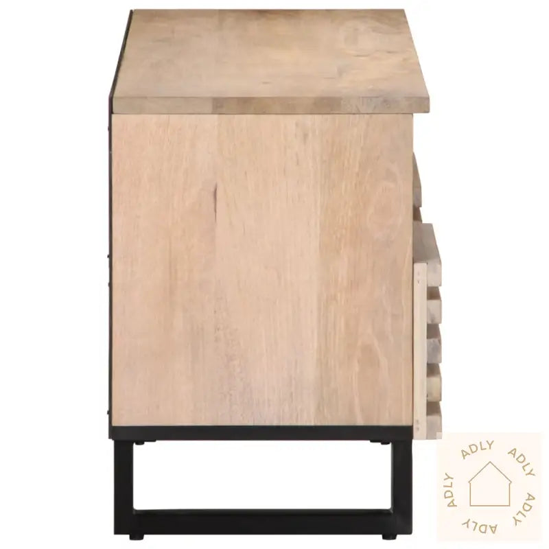 Tv-Benk 100X34X46 Cm Heltre Mango