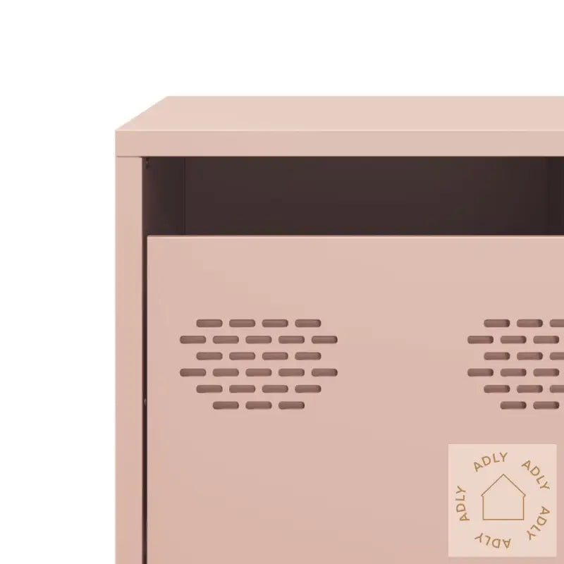 Tv-Benk Rosa 101,5X39X43,5 Cm Kaldvalset Stål
