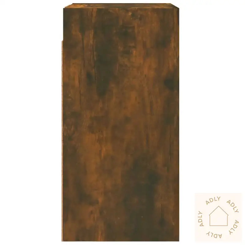 Tv-Benker 2 Stk Røkt Eik 30,5X30X60 Cm Konstruert Tre