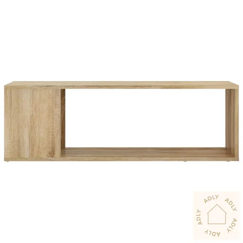 Tv-Benk Sonoma Eik 100X24X32 Cm Konstruert Tre