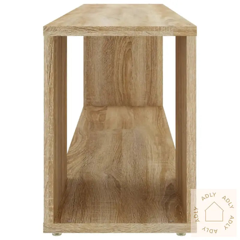 Tv-Benk Sonoma Eik 100X24X32 Cm Konstruert Tre