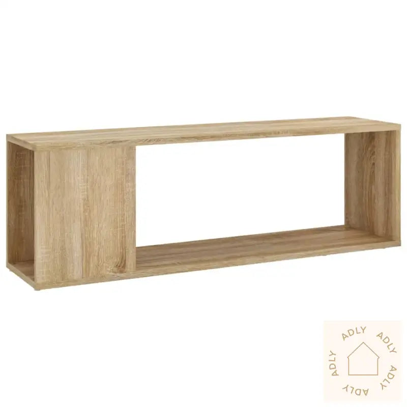 Tv-Benk Sonoma Eik 100X24X32 Cm Konstruert Tre