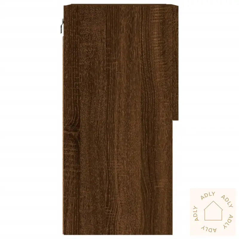 Tv-Benker Med Led-Lys 2 Stk Brun Eik 40,5X30X60 Cm