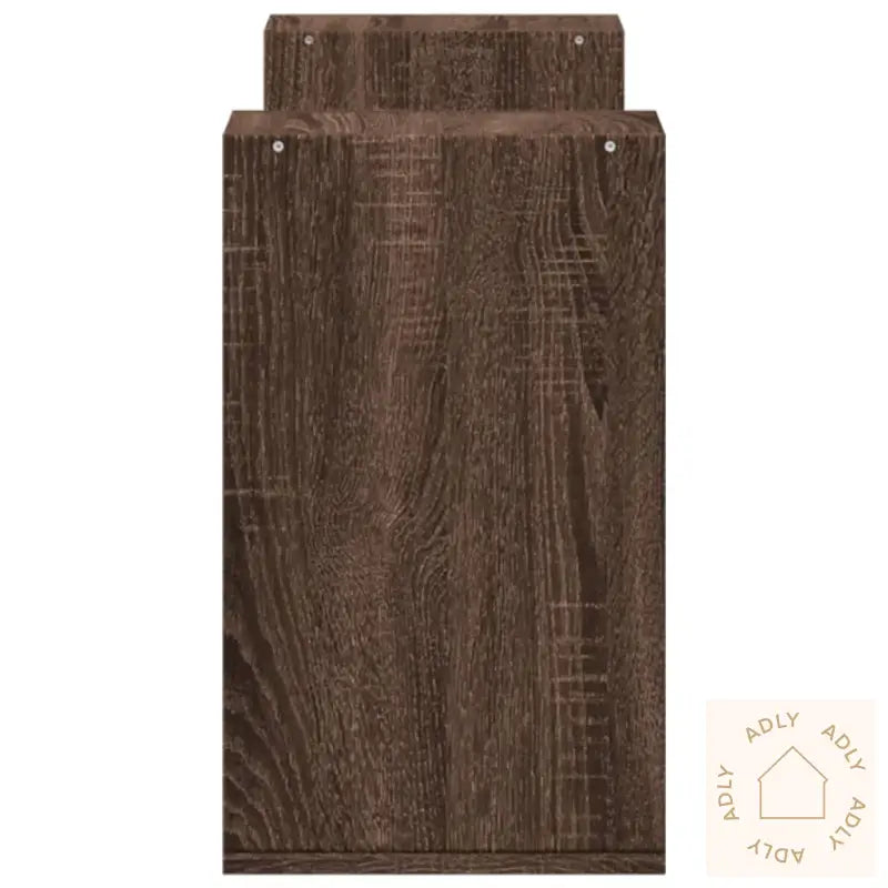 Tv-Benker 2 Stk Brun Eik 75X30X50 Cm Konstruert Tre