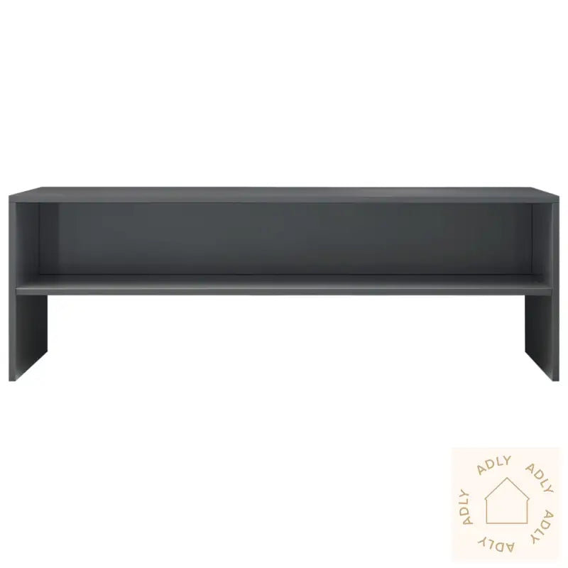 Tv-Benk Høyglans Grå 120X40X40 Cm Konstruert Tre