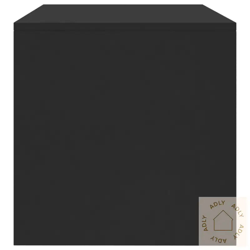 Tv-Benk Svart 120X40X40 Cm Konstruert Tre