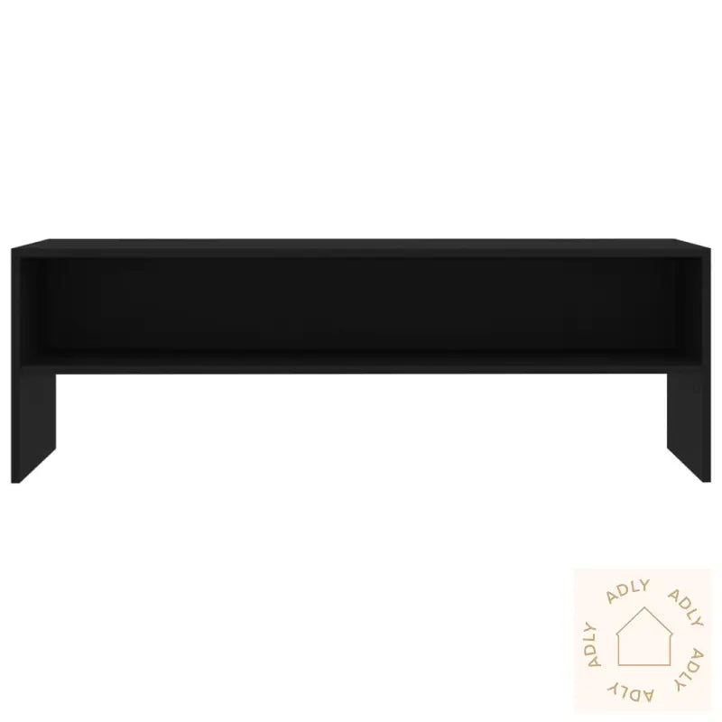 Tv-Benk Svart 120X40X40 Cm Konstruert Tre