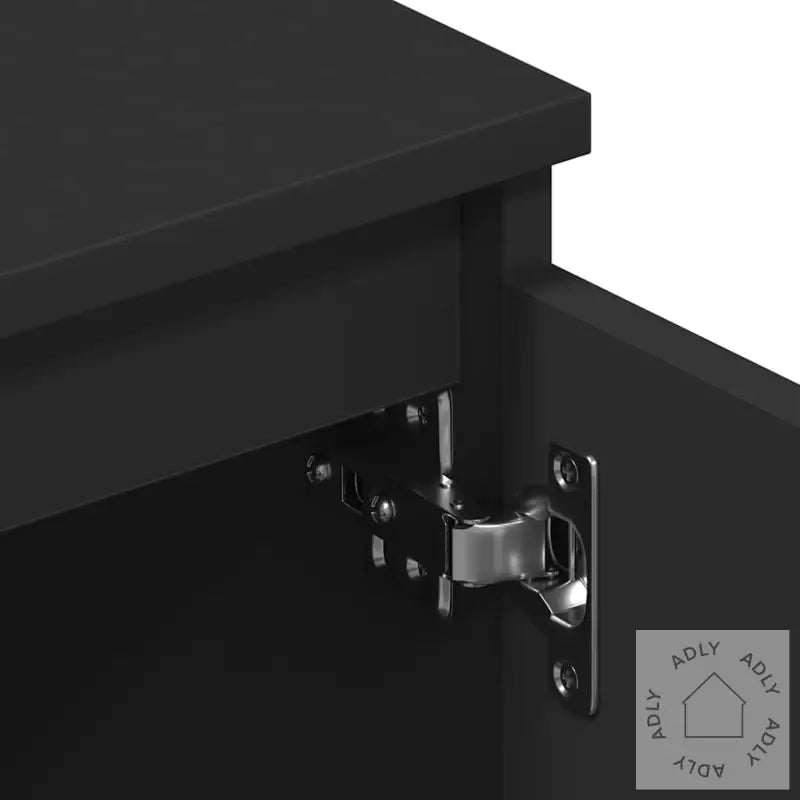 Tv-Benk Svart 140X40X35,5 Cm Konstruert Tre