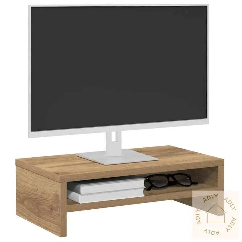 Skjermstativ Artisan Eik 42X24X13 Cm Konstruert Tre