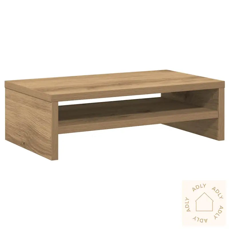 Skjermstativ Artisan Eik 42X24X13 Cm Konstruert Tre