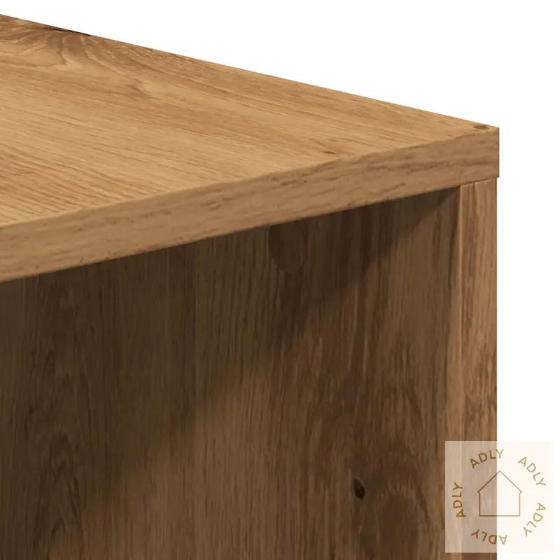 Tv-Benk Artisan Eik 130X35X50 Cm Konstruert Tre