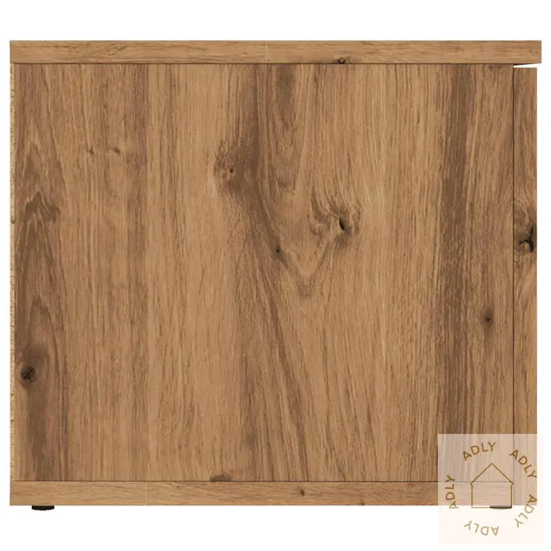 Tv-Benk Artisan Eik 80X34X30 Cm Konstruert Tre