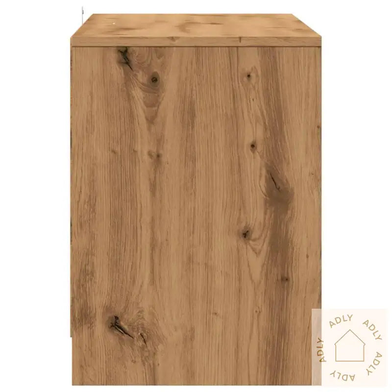 Tv-Benk Artisan Eik 102X37,5X52,5 Cm Konstruert Tre