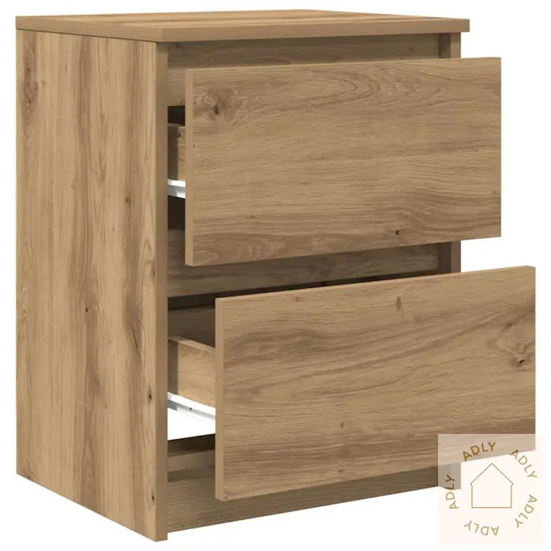 Tv-Benk Artisan Eik 40X35X54 Cm Konstruert Tre