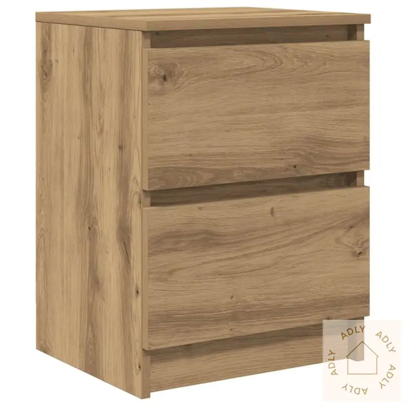 Tv-Benk Artisan Eik 40X35X54 Cm Konstruert Tre