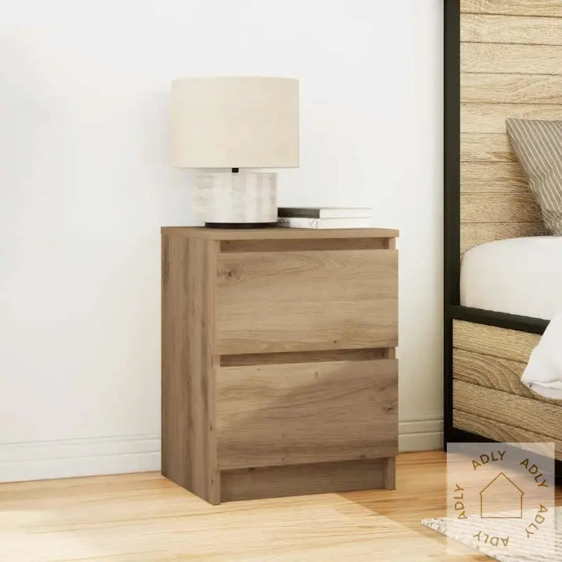 Tv-Benk Artisan Eik 40X35X54 Cm Konstruert Tre