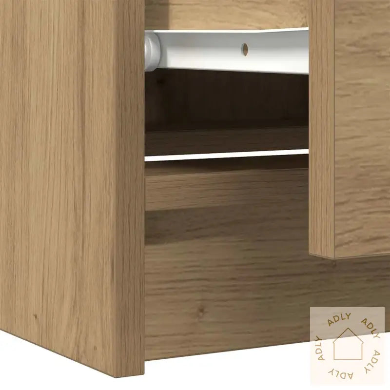 Tv-Benk Artisan Eik 60X35X54 Cm Konstruert Tre