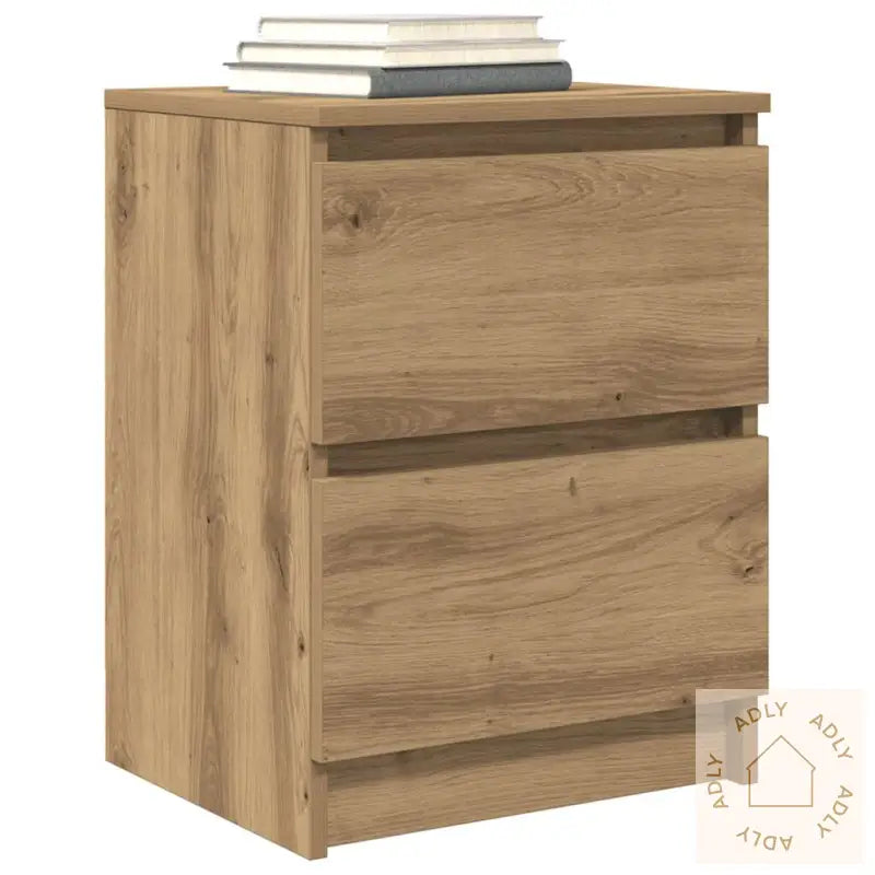 Tv-Benk Artisan Eik 40X35X54 Cm Konstruert Tre