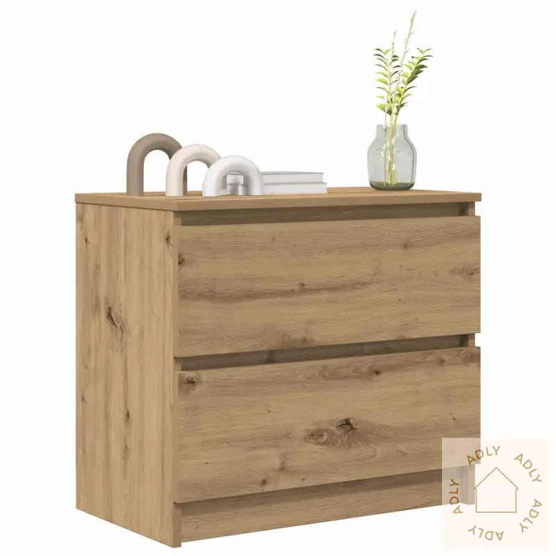 Tv-Benk Artisan Eik 60X35X54 Cm Konstruert Tre