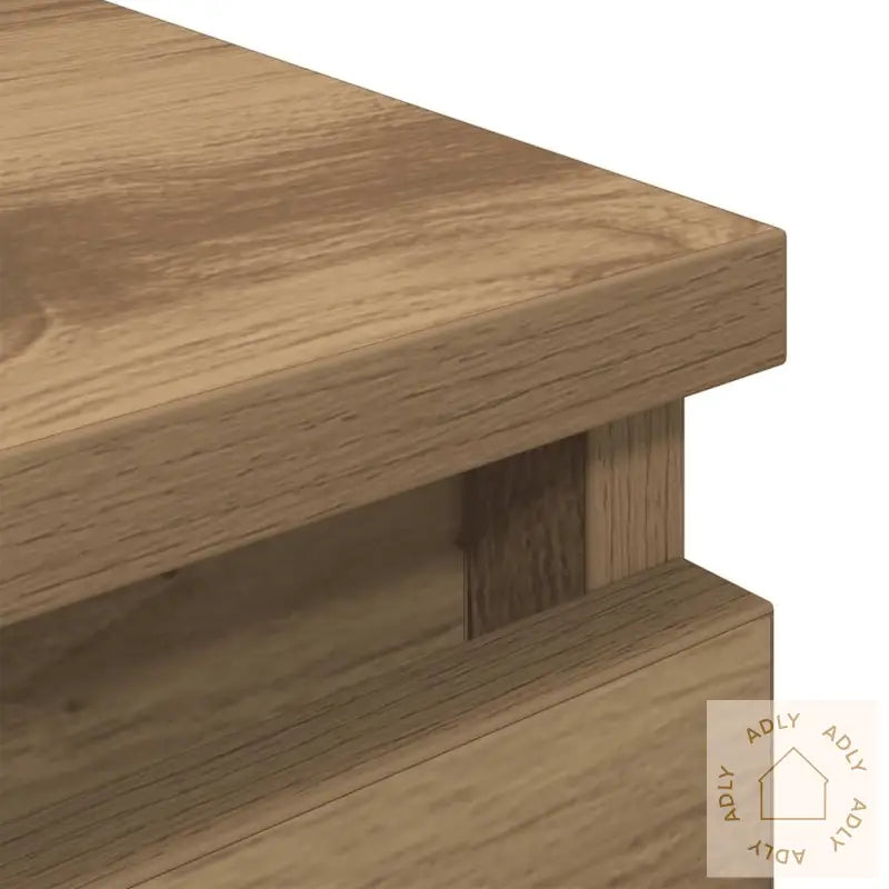 Tv-Benk Artisan Eik 40X35X54 Cm Konstruert Tre