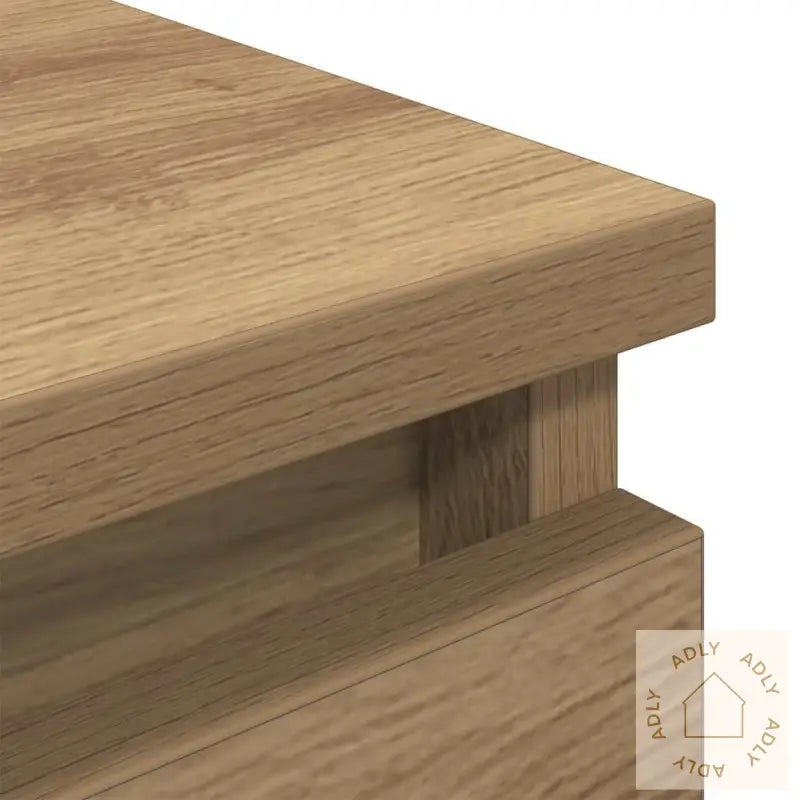 Tv-Benk Artisan Eik 60X35X54 Cm Konstruert Tre