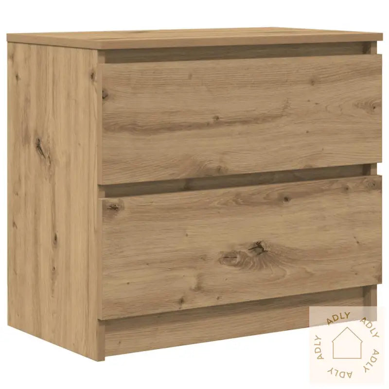Tv-Benk Artisan Eik 60X35X54 Cm Konstruert Tre