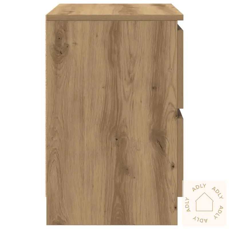 Tv-Benk Artisan Eik 40X35X54 Cm Konstruert Tre