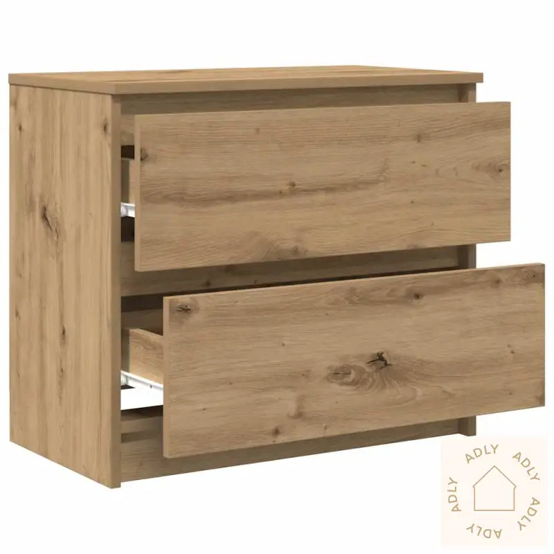 Tv-Benk Artisan Eik 60X35X54 Cm Konstruert Tre