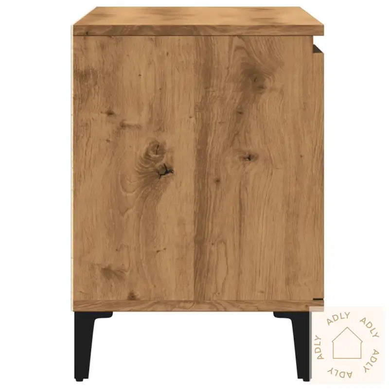 Tv-Benk Artisan Eik 102X35X50 Cm Konstruert Tre