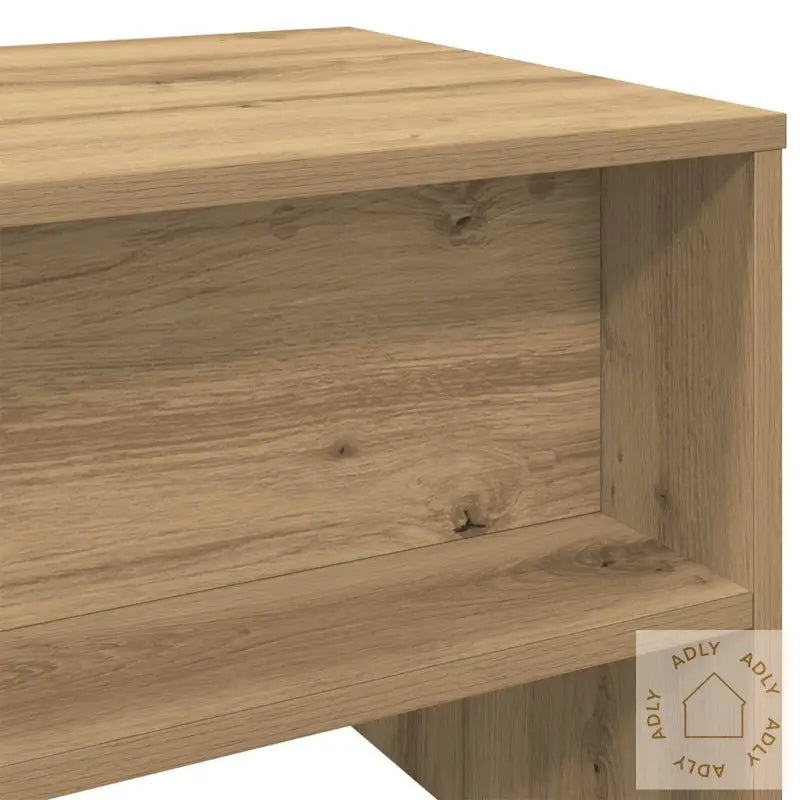 Tv-Benk Artisan Eik 100X40X40 Cm Konstruert Tre