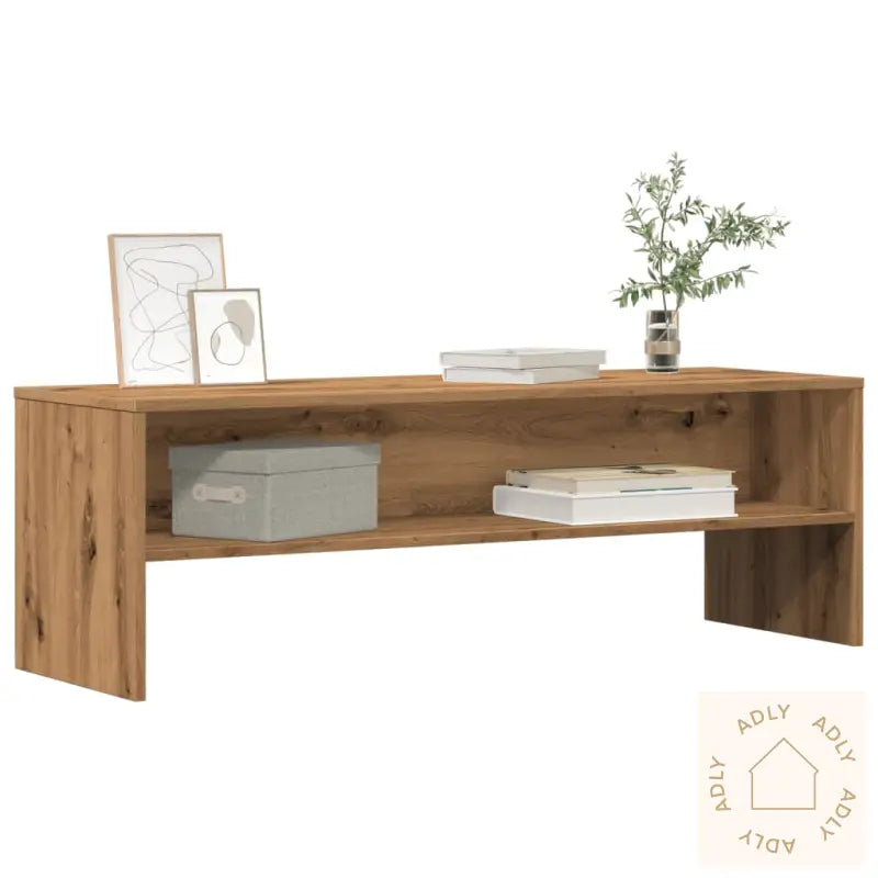 Tv-Benk Artisan Eik 120X40X40 Cm Sponplate