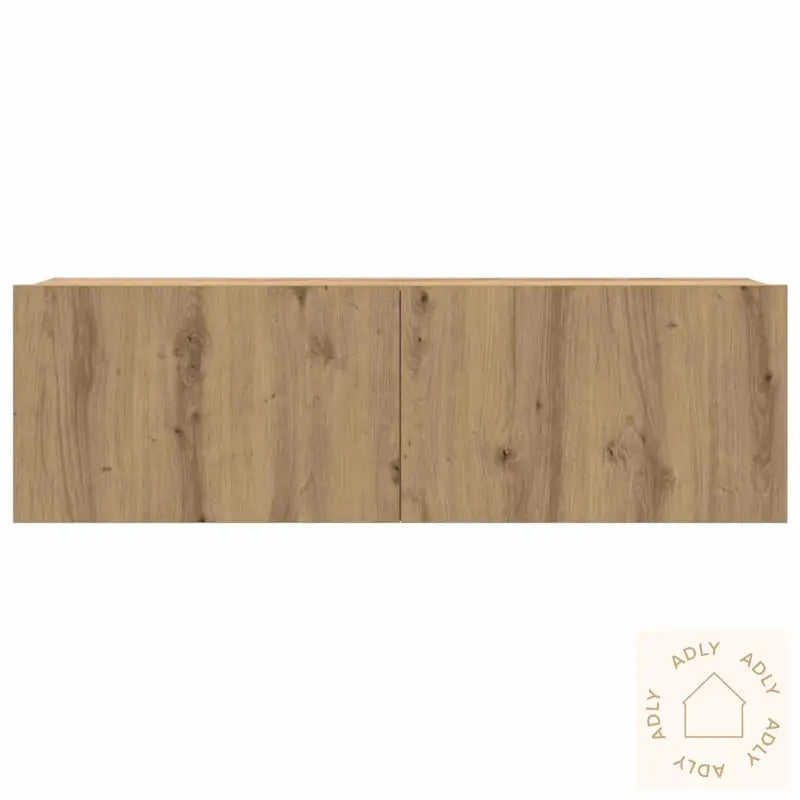 6 Delt Tv-Skap Sett Artisan Eik Konstruert Tre