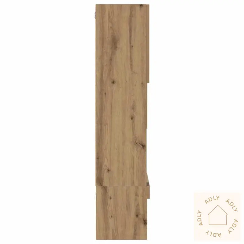 Tv-Skap Med Led-Lys Artisan Eik 40.5X30X102 Cm