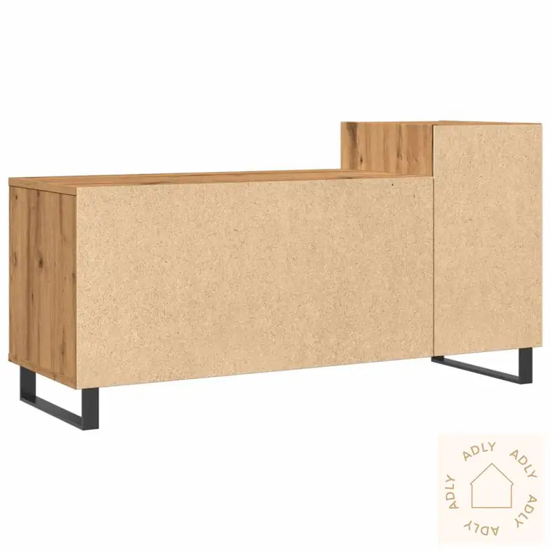 Tv-Benk Artisan Eik 100X35X55 Cm Konstruert Tre