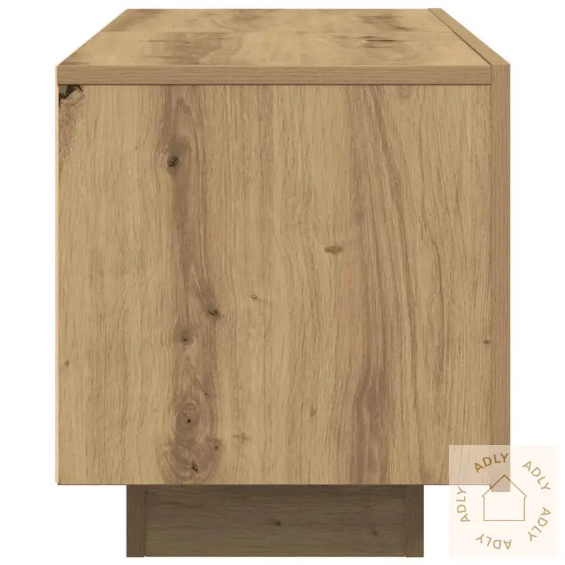 Tv-Benk Artisan Eik 100X35X40 Cm Konstruert Tre