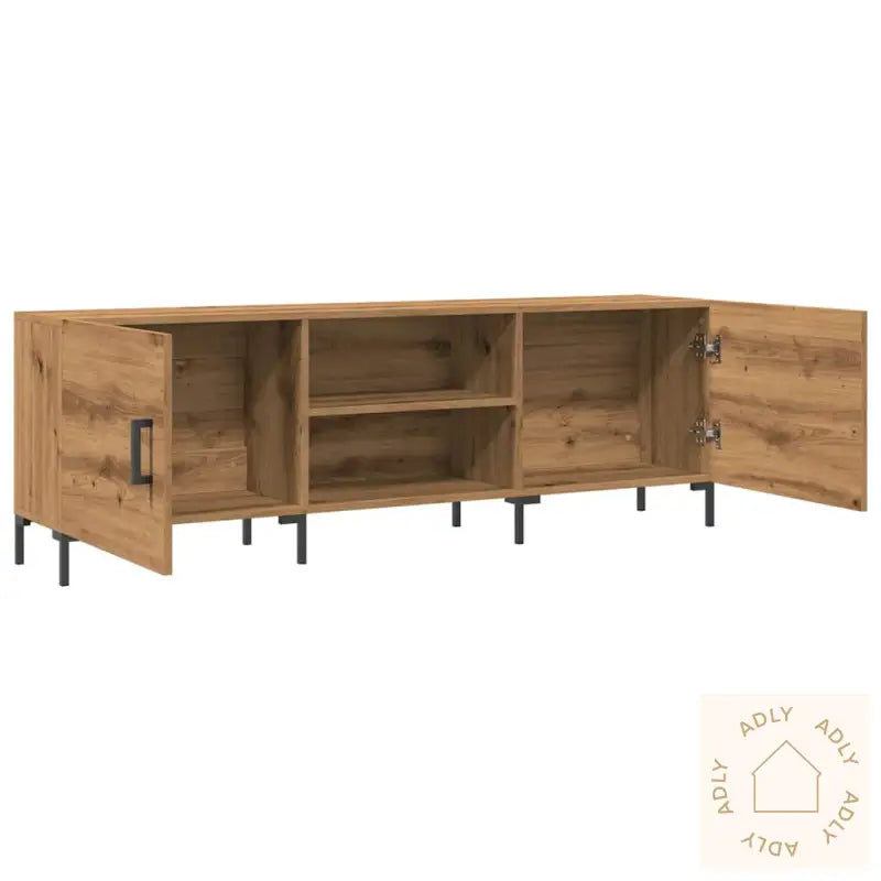 Tv-Benk Artisan Eik 150X30X50 Cm Konstruert Tre