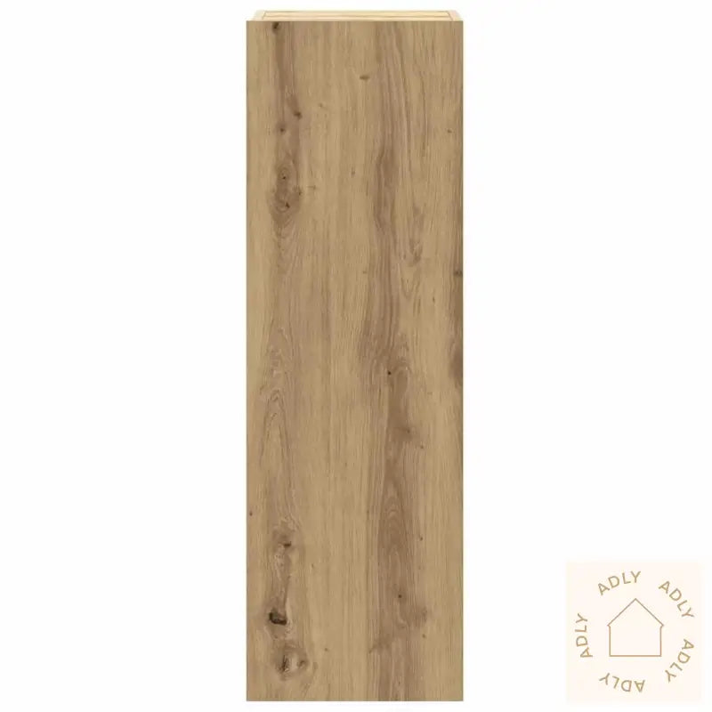 Tv-Skapsett 6 Deler Veggmontert Artisan Eik Konstruert Tre