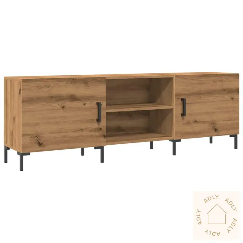 Tv-Benk Artisan Eik 150X30X50 Cm Konstruert Tre