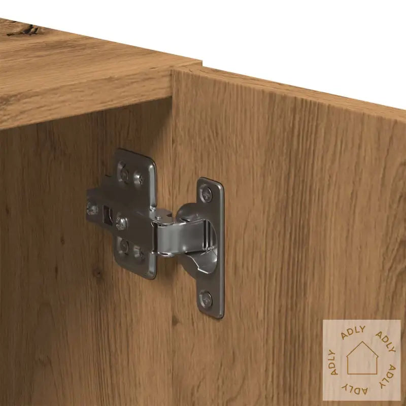 Tv-Benk Artisan Eik 180X31,5X40 Cm Konstruert Tre