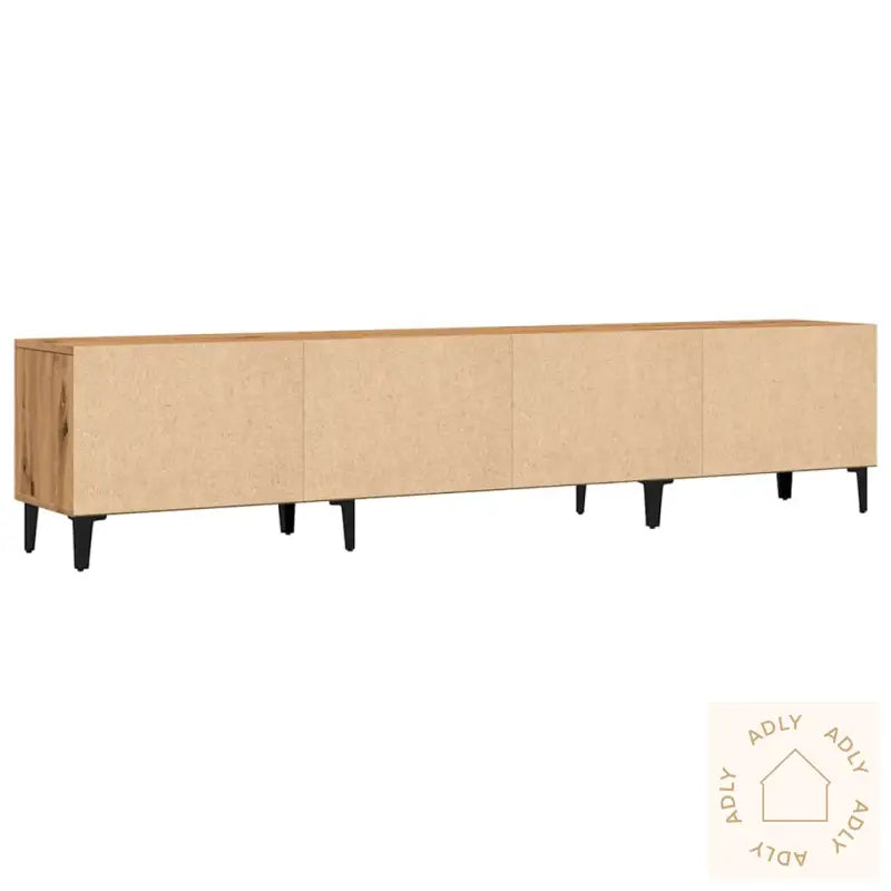 Tv-Benk Artisan Eik 180X31,5X40 Cm Konstruert Tre